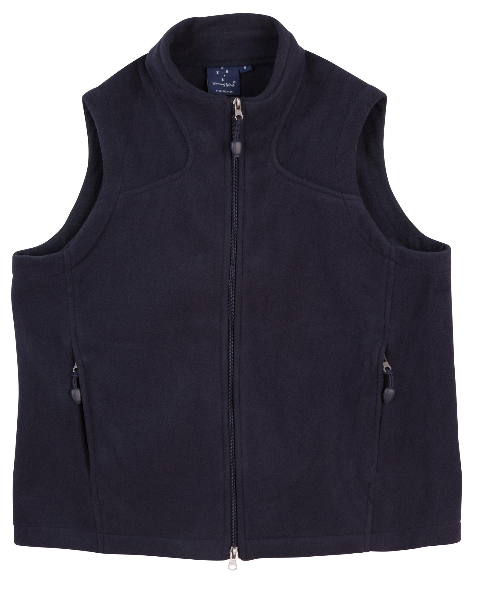 Diamond Fleece Vest Men'S - Navy