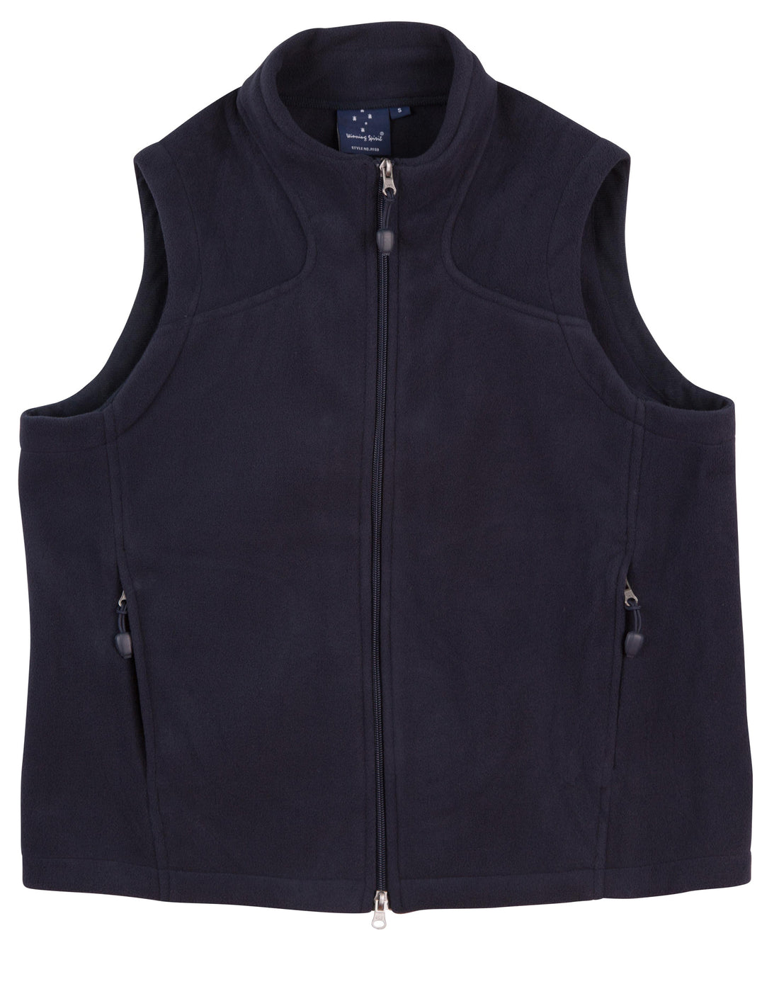 Diamond Fleece Vest Men'S - Navy