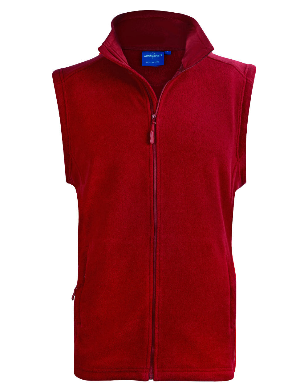 Bromley Polar Fleece Vest Unisex - Red