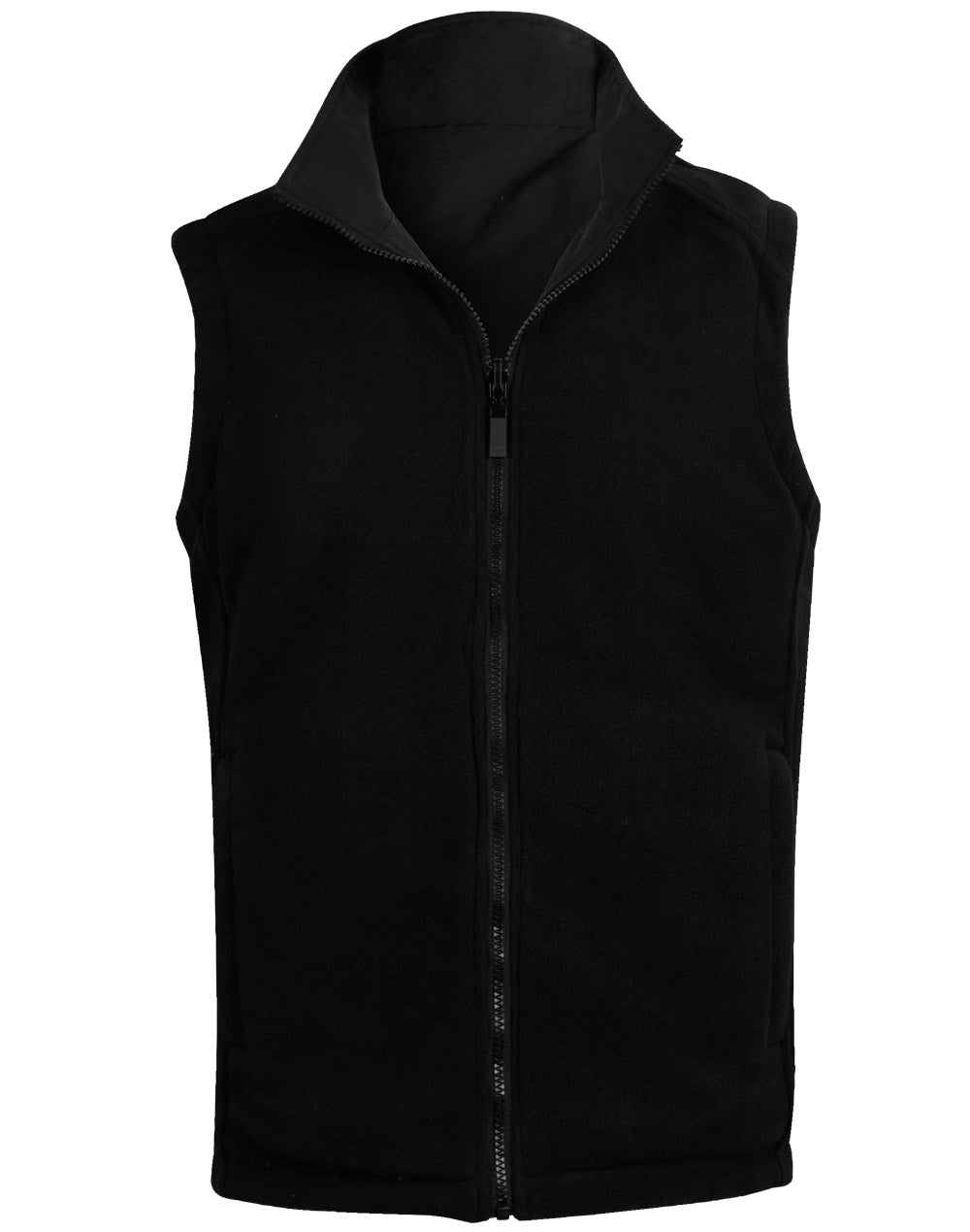 Kensington Reversible Vest Unisex - Black Black