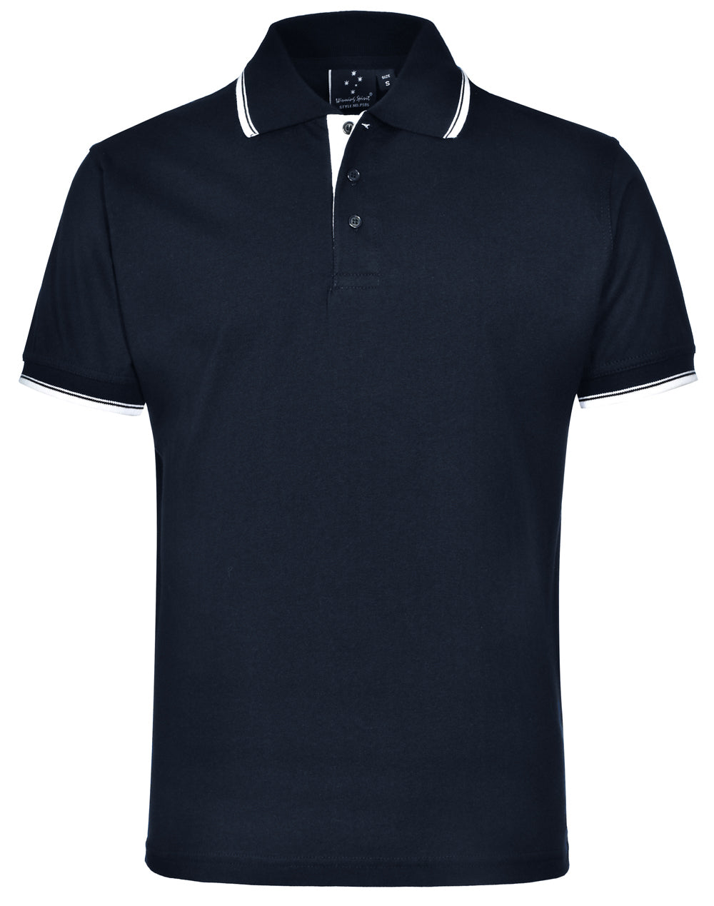 Macquarie Polo Unisex - Navy White