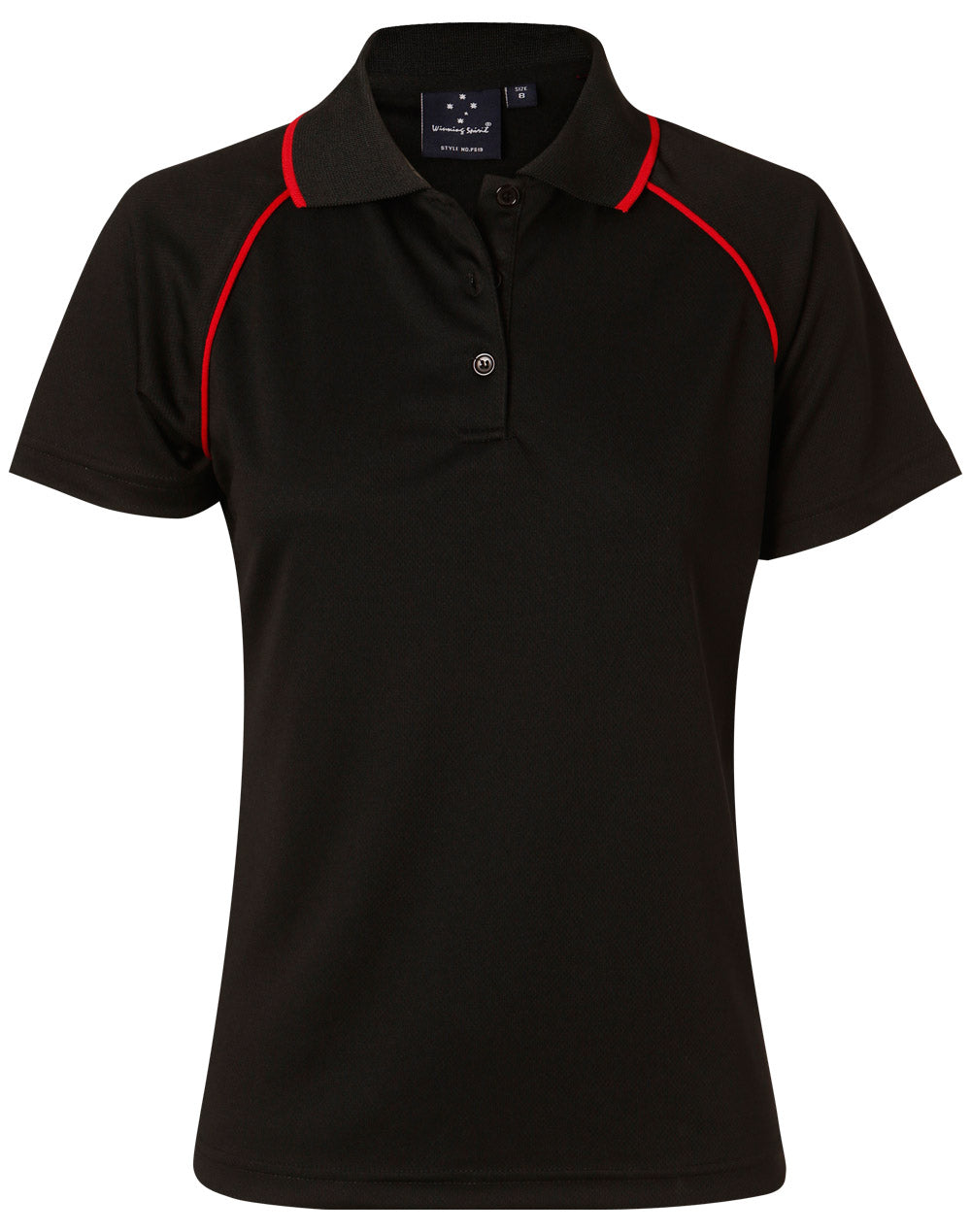 Champion Polo Ladies' - Black Red
