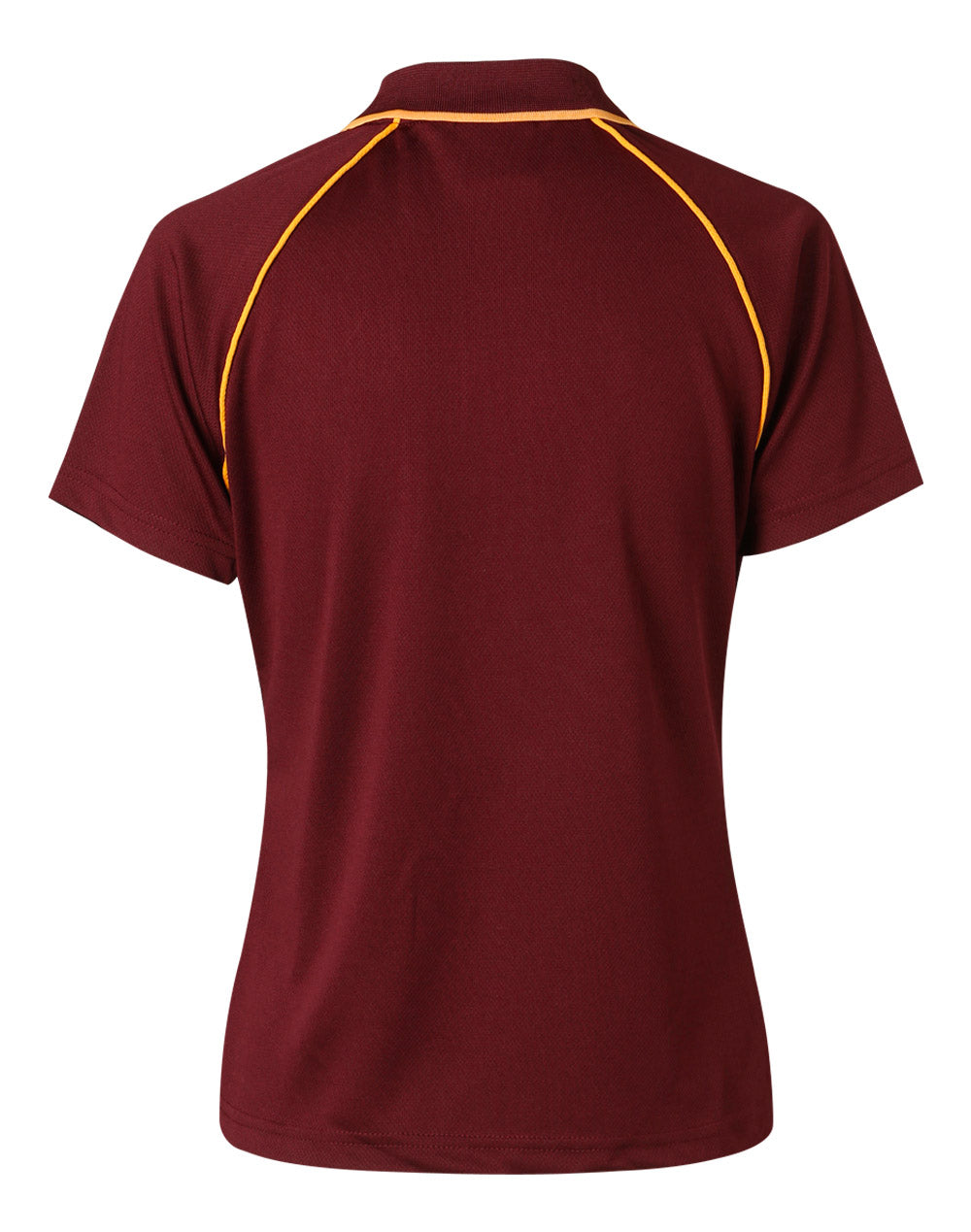 Champion Polo Men'S - Maroon Gold