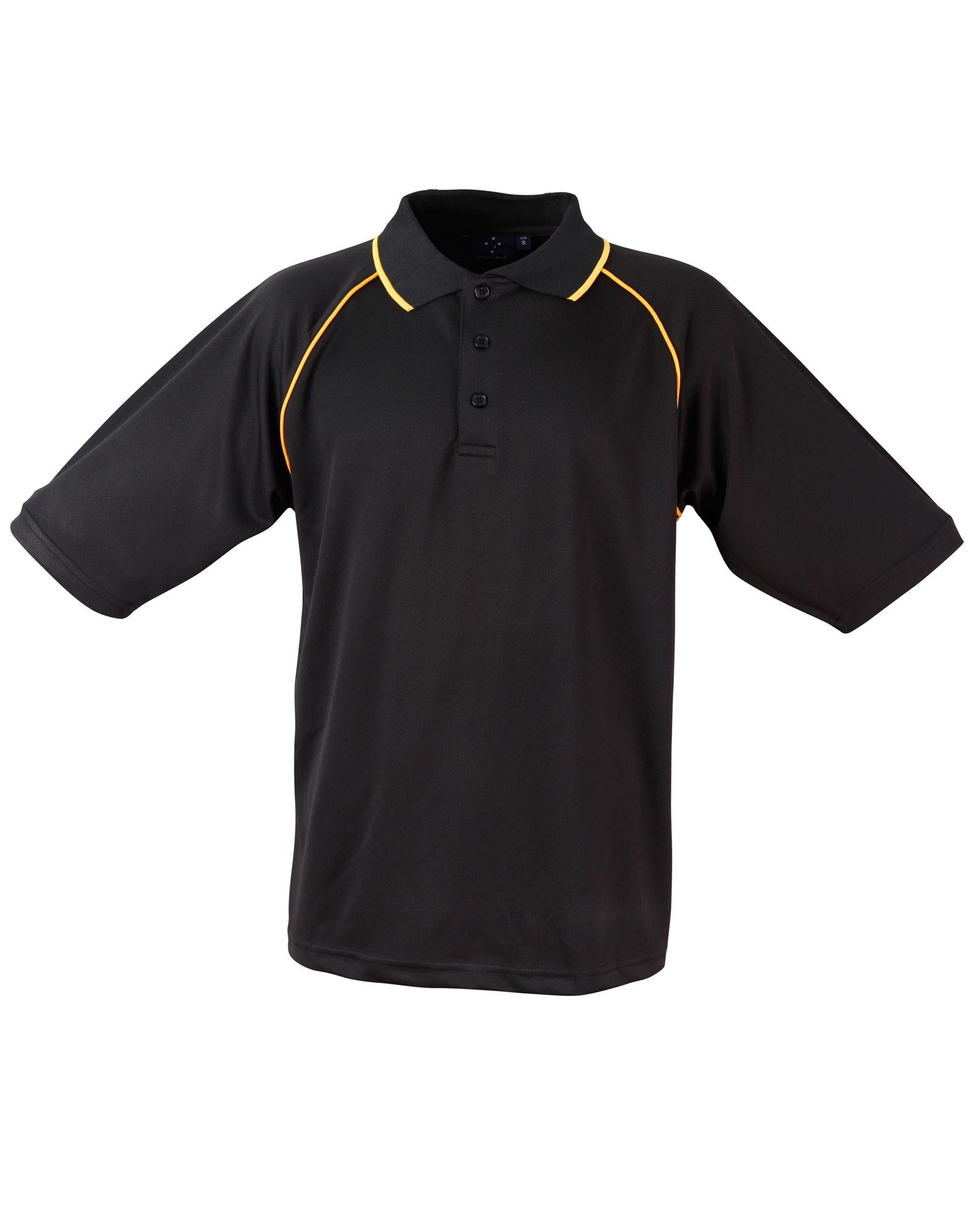 Champion Polo Men'S - Black Gold