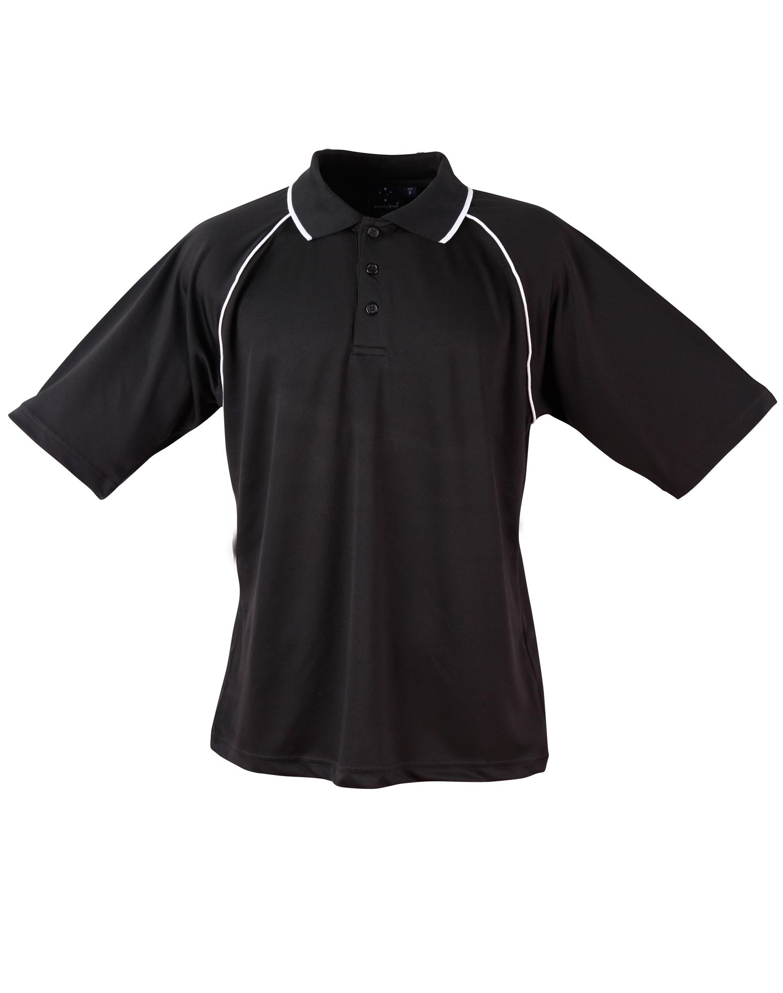 Champion Polo Men'S - Black White