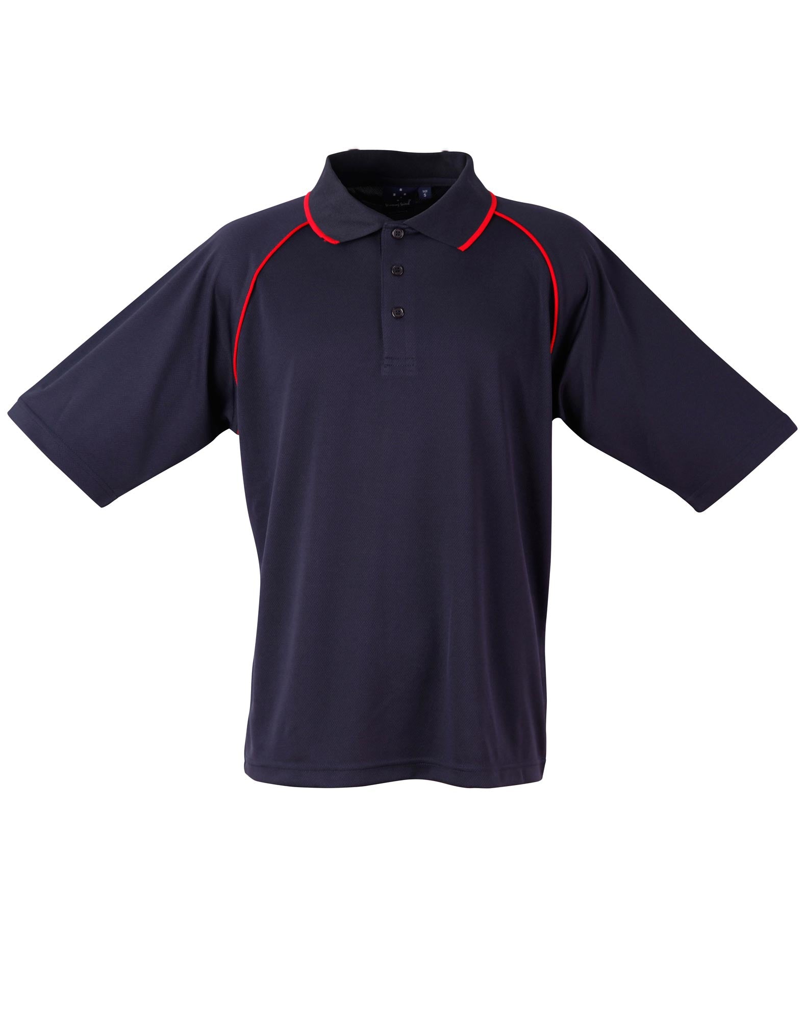 Champion Polo Men'S - Navy Red