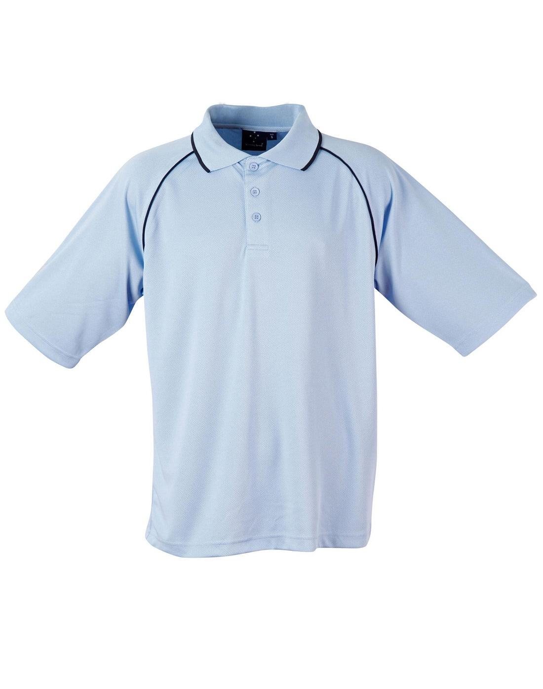 Champion Polo Men'S - Skyblue Navy