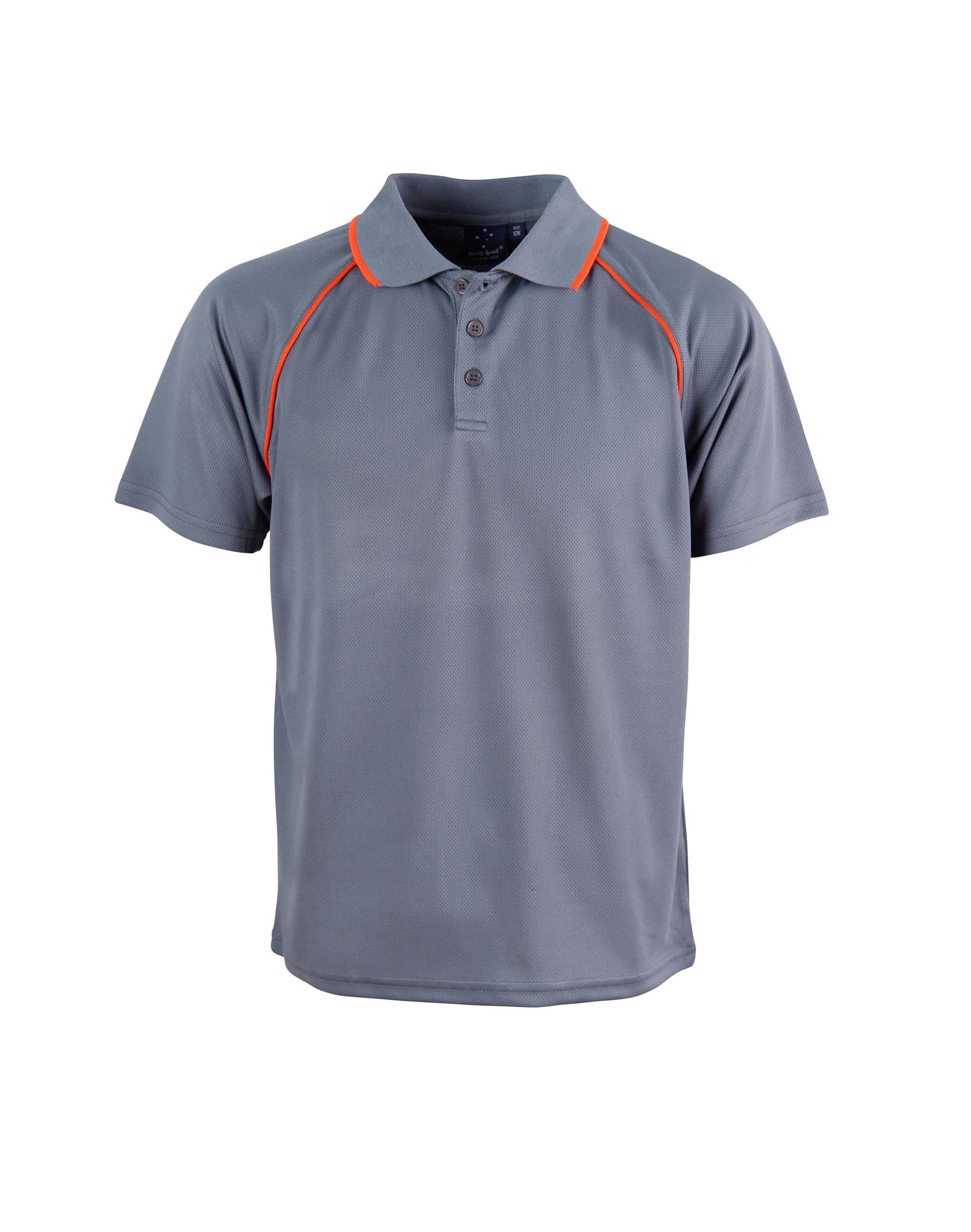 Champion Polo Kids - Charcoal Orange