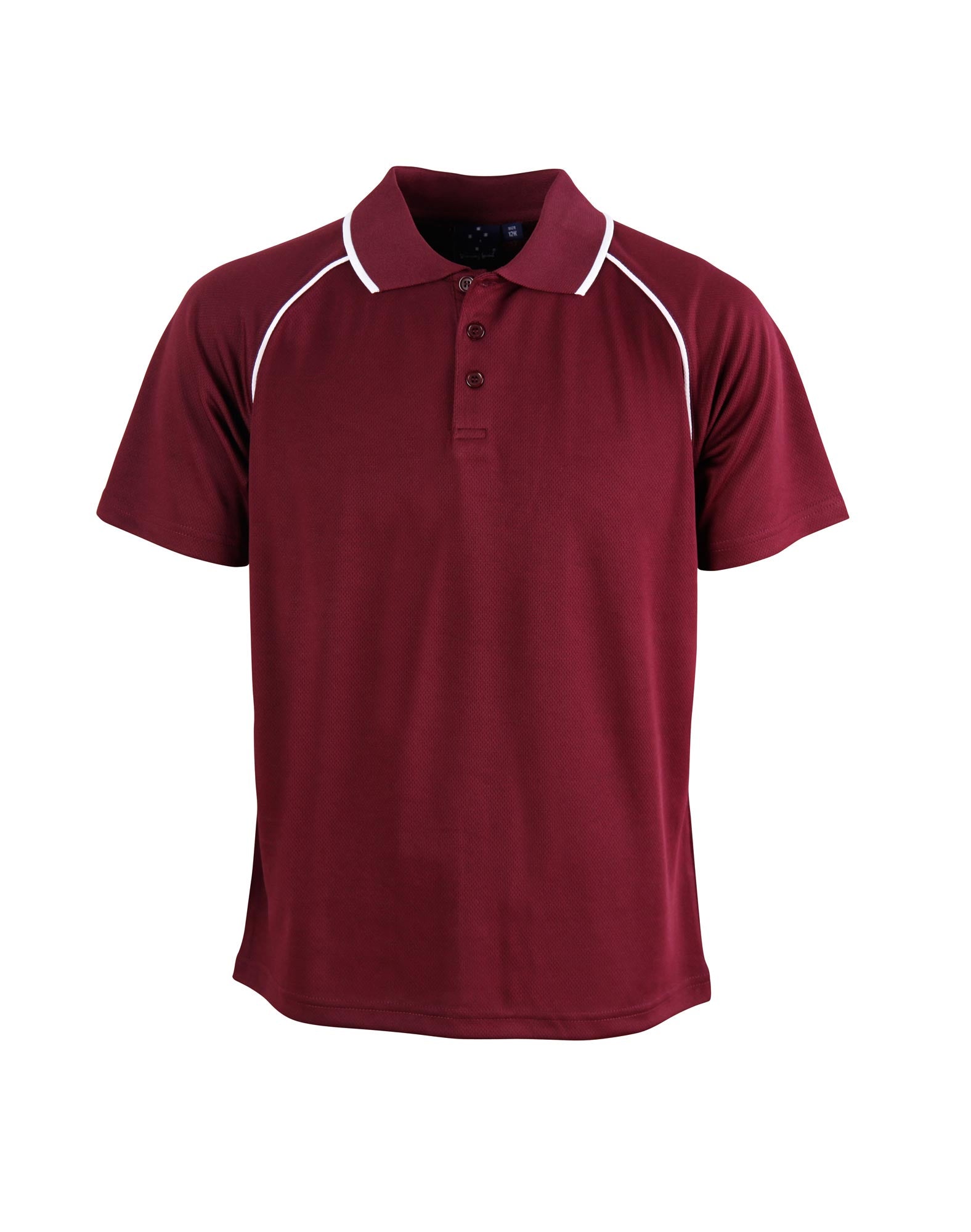 Champion Polo Kids - Maroon White