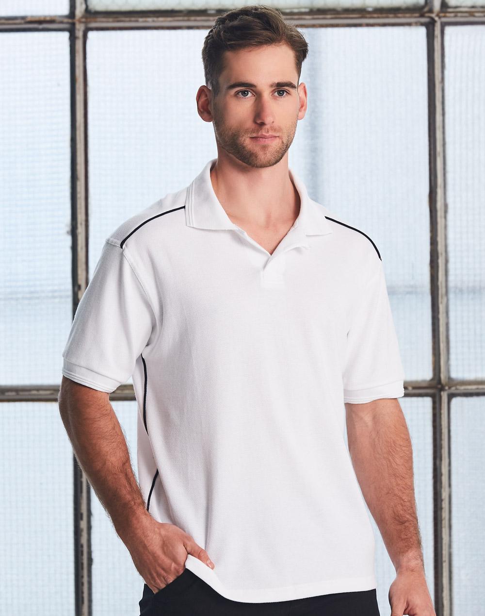 Cambridge Polo Men'S - White Navy