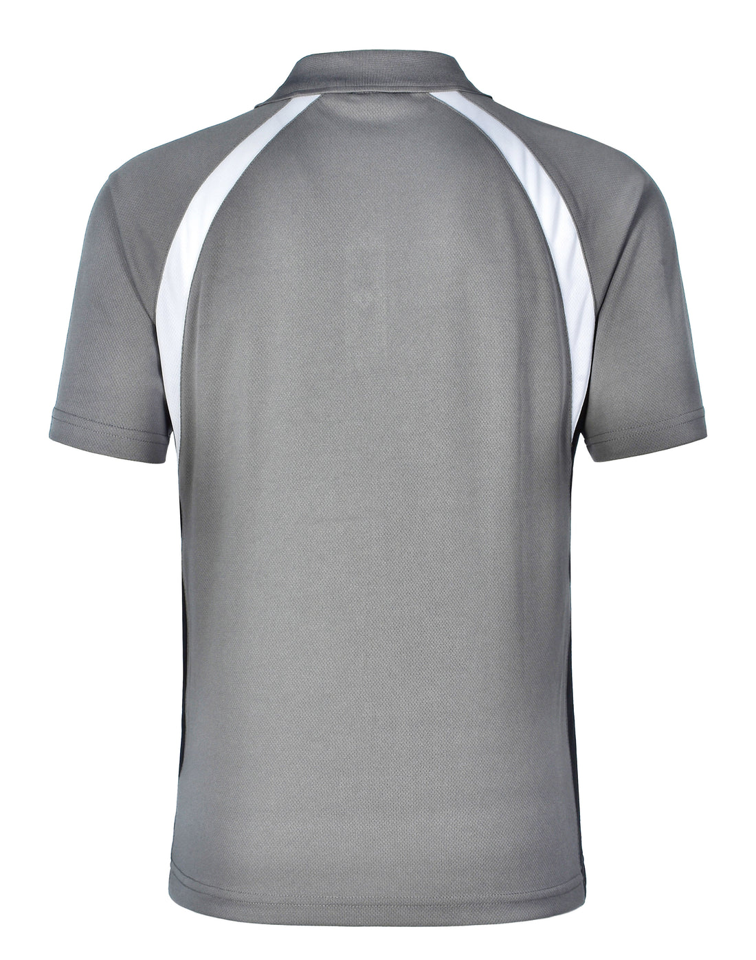Tri Sport Polo - Grey White.Black