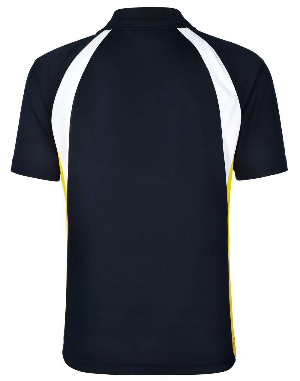Tri Sport Polo - Navy White.Gold