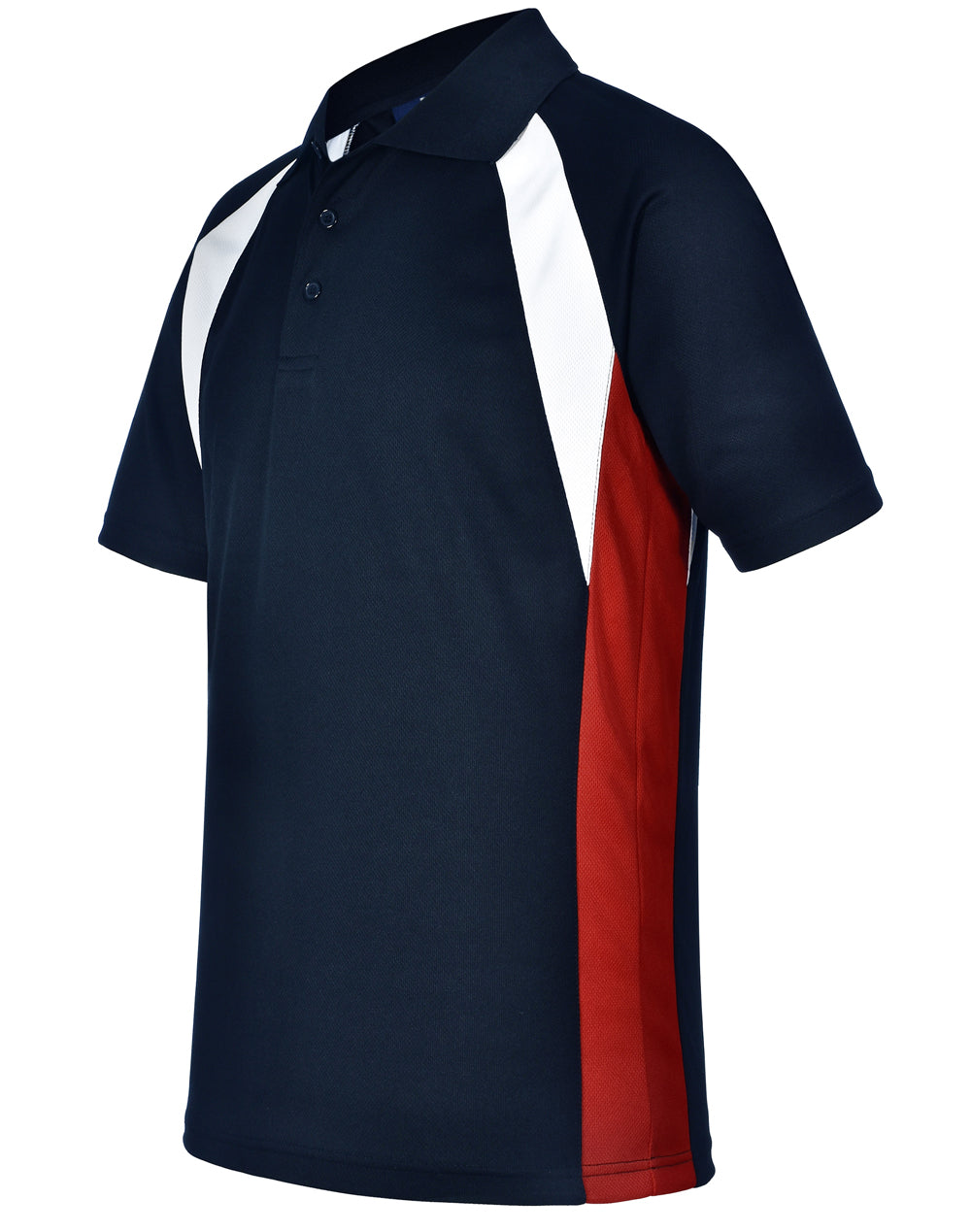 Tri Sport Polo - Navy White.Red
