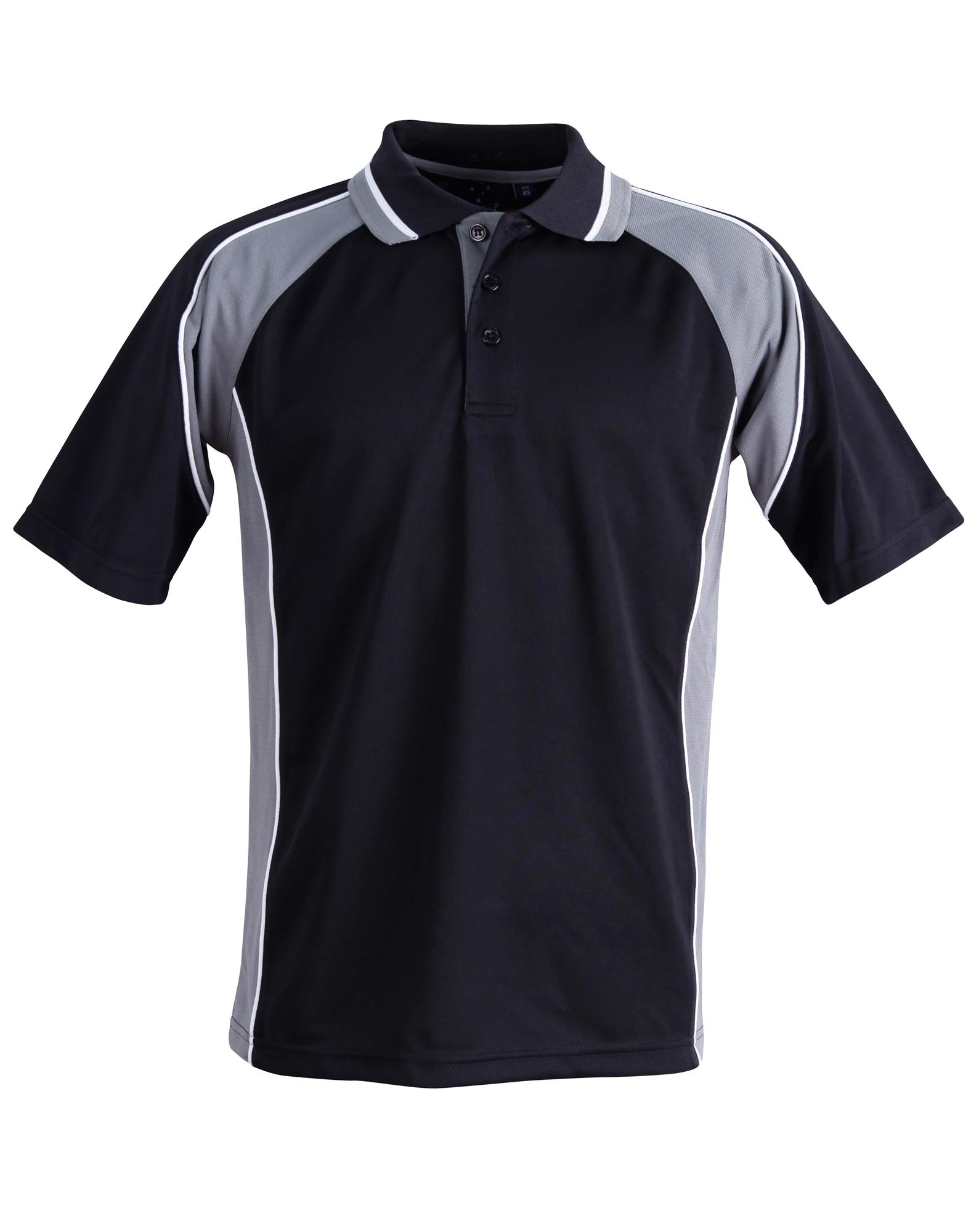 Mascot Polo Men'S - Black Ash