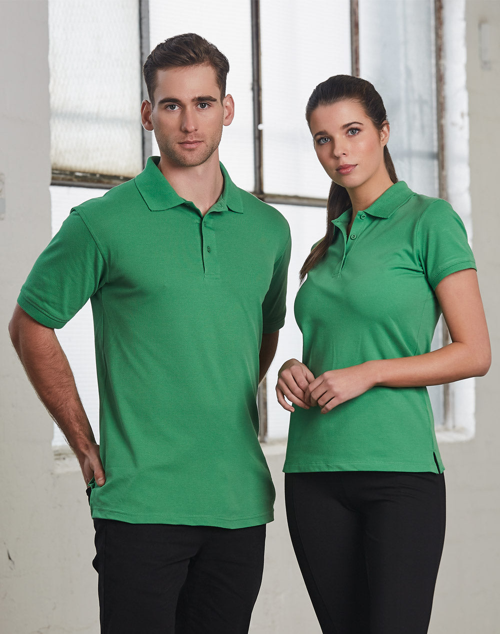 Darling Harbour Polo Men'S - Green Tea