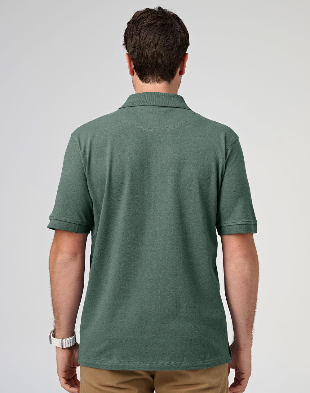 Darling Harbour Polo Men'S - Earth Green