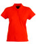 Darling Harbour Polo Ladies - Tomato