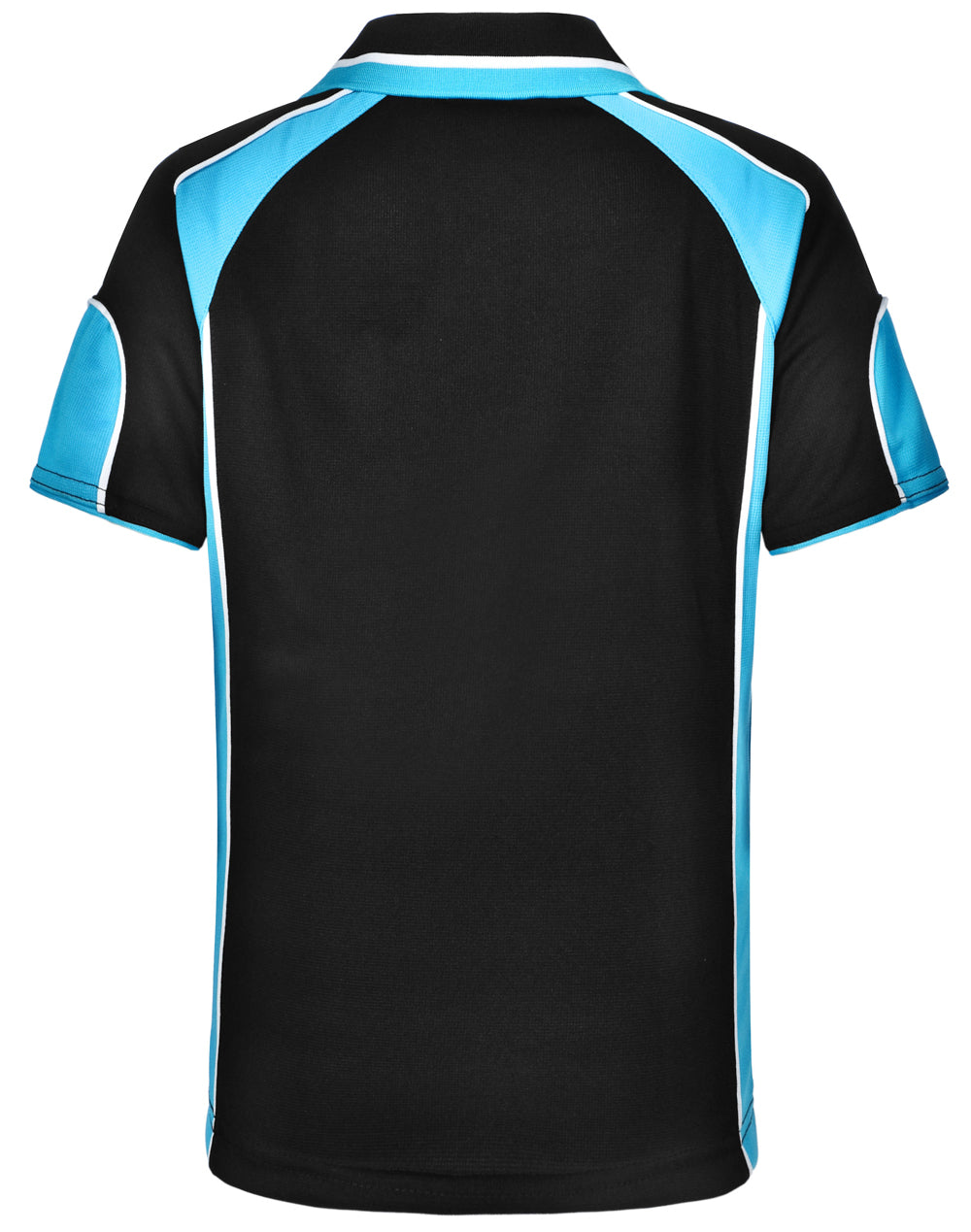 Alliance Polo Kids - Black Aqua Blue
