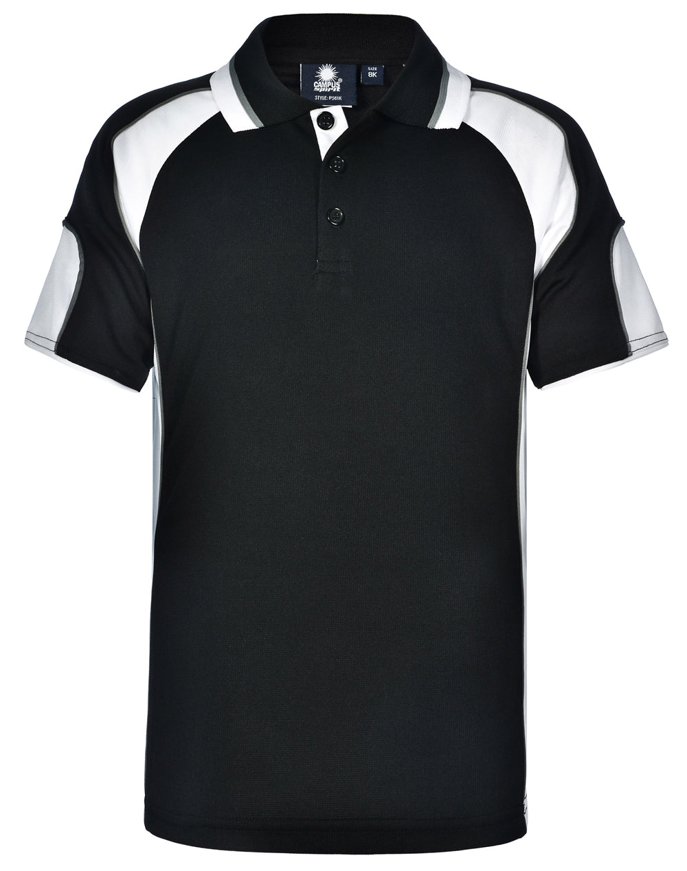 Alliance Polo Kids - Black White
