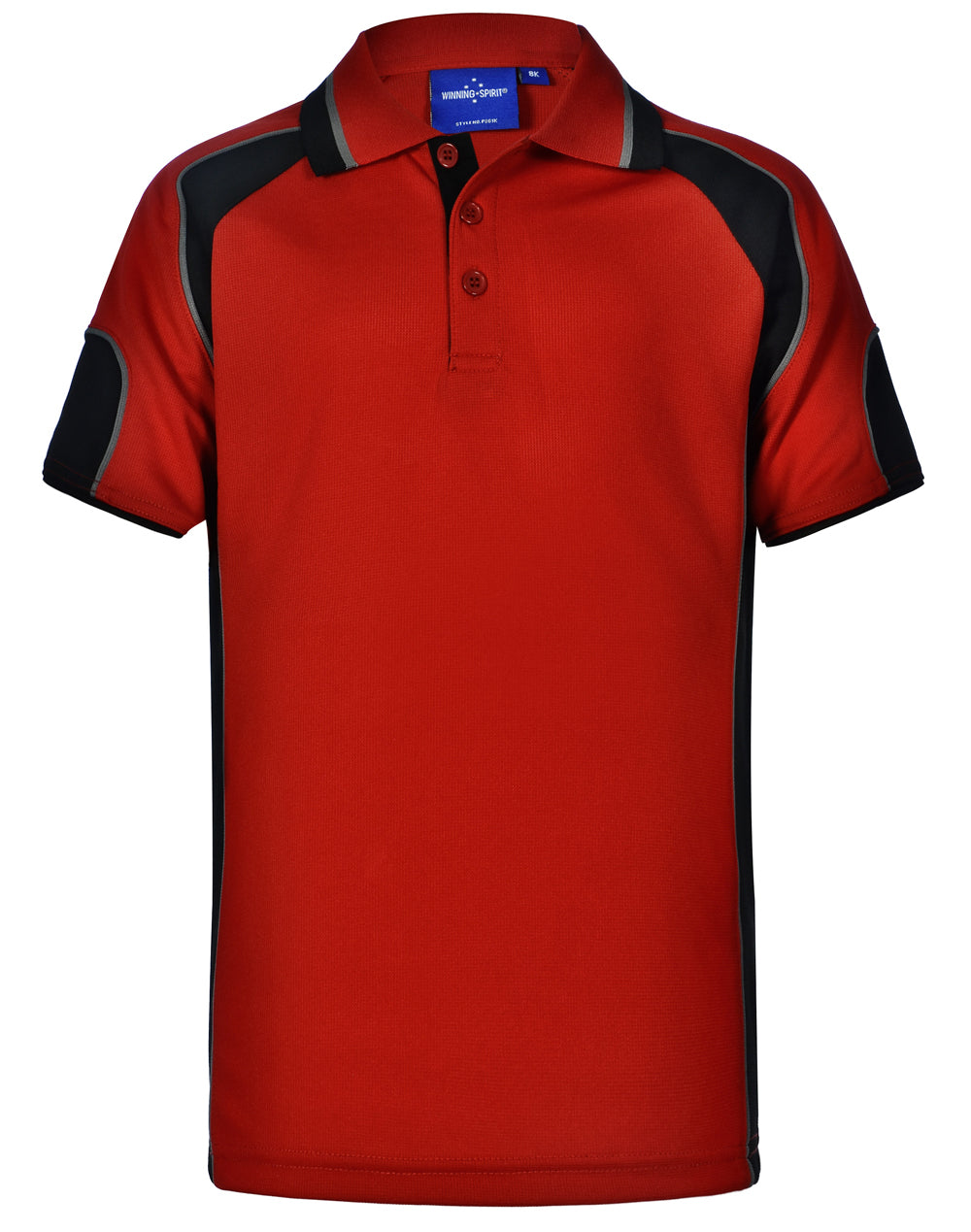 Alliance Polo Kids - Red Black