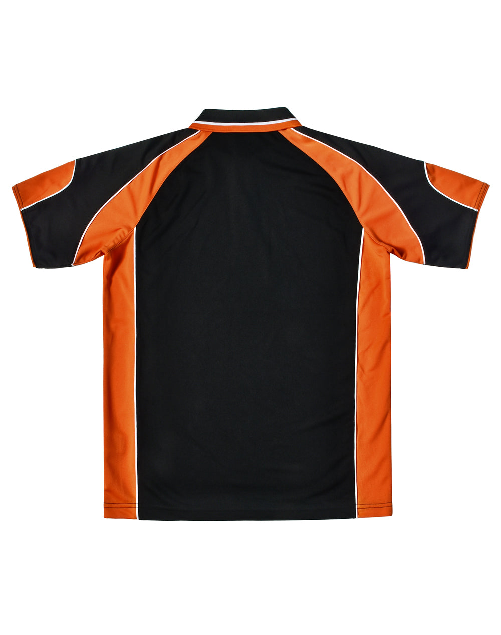 Alliance Polo Men'S - Black Orange