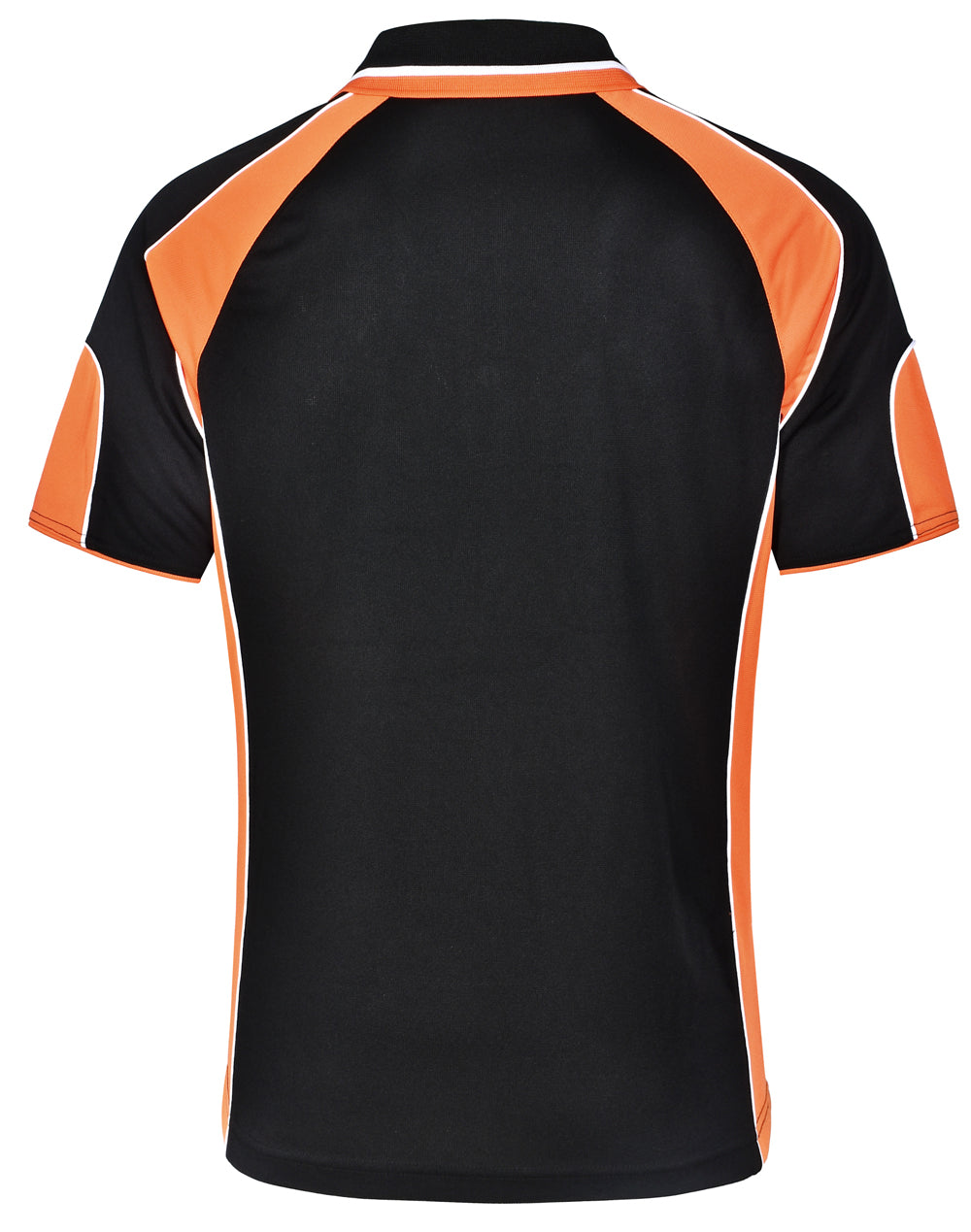 Alliance Polo Men'S - Black Orange