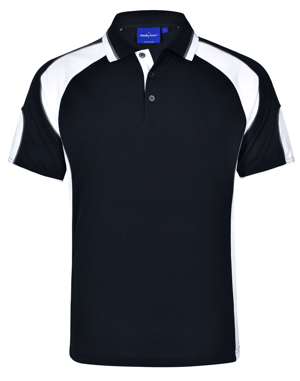 Alliance Polo Men'S - Black White