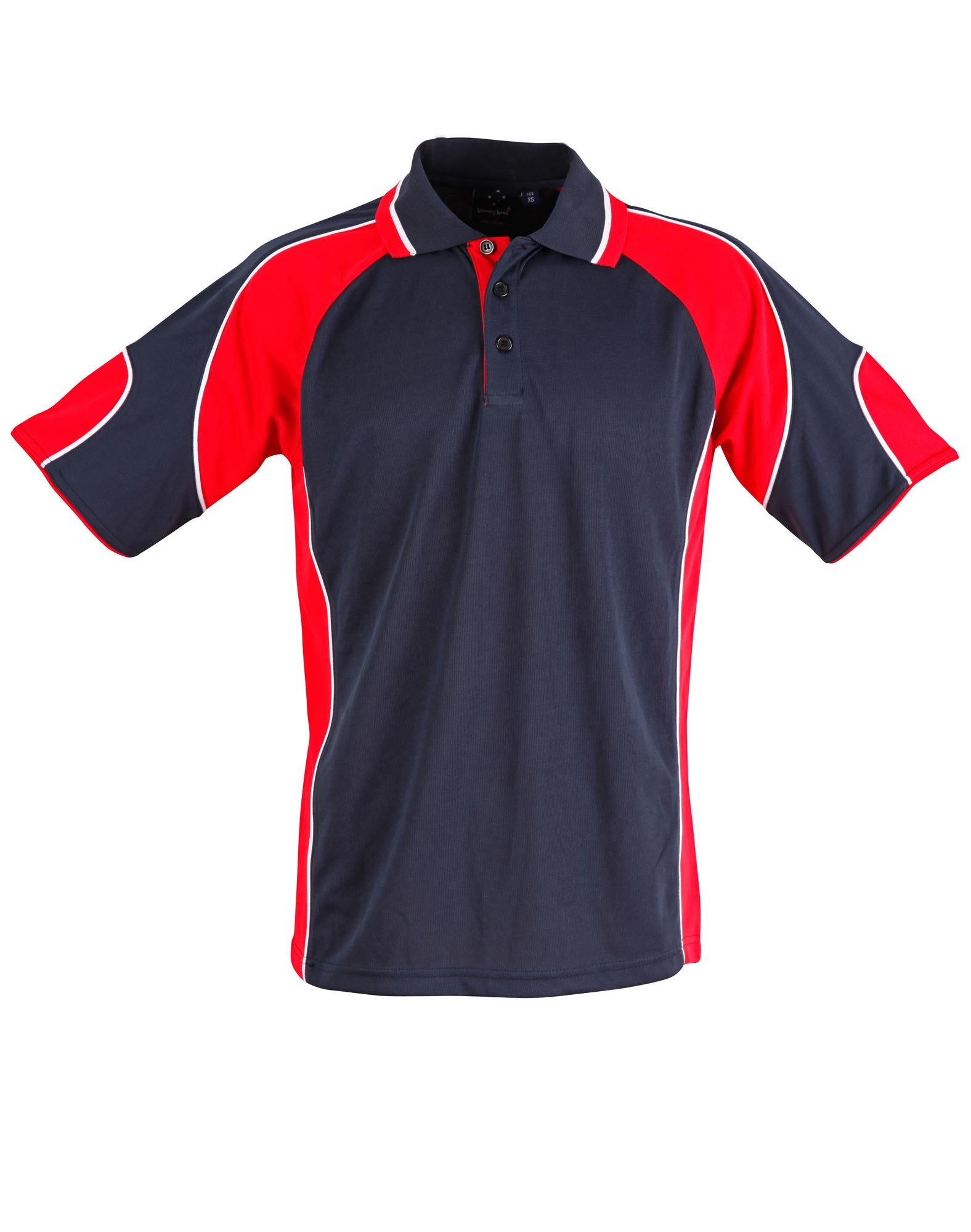 Alliance Polo Men'S - Navy Red