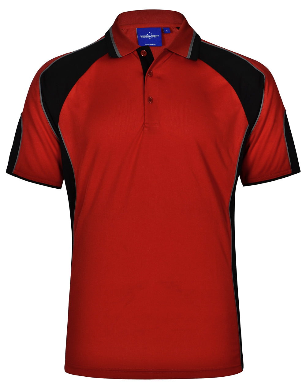 Alliance Polo Men'S - Red Black