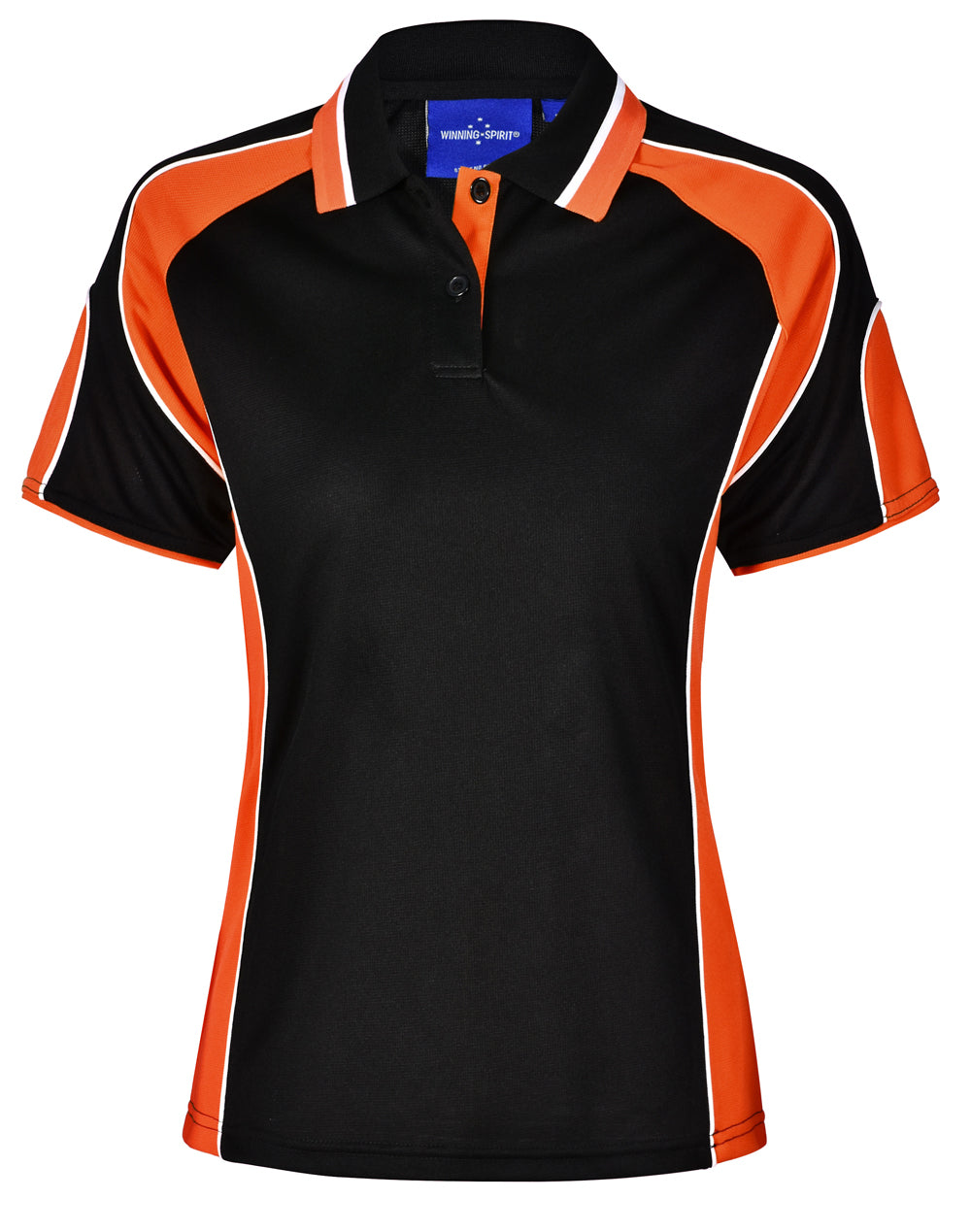 Alliance Polo Ladies - Black Orange