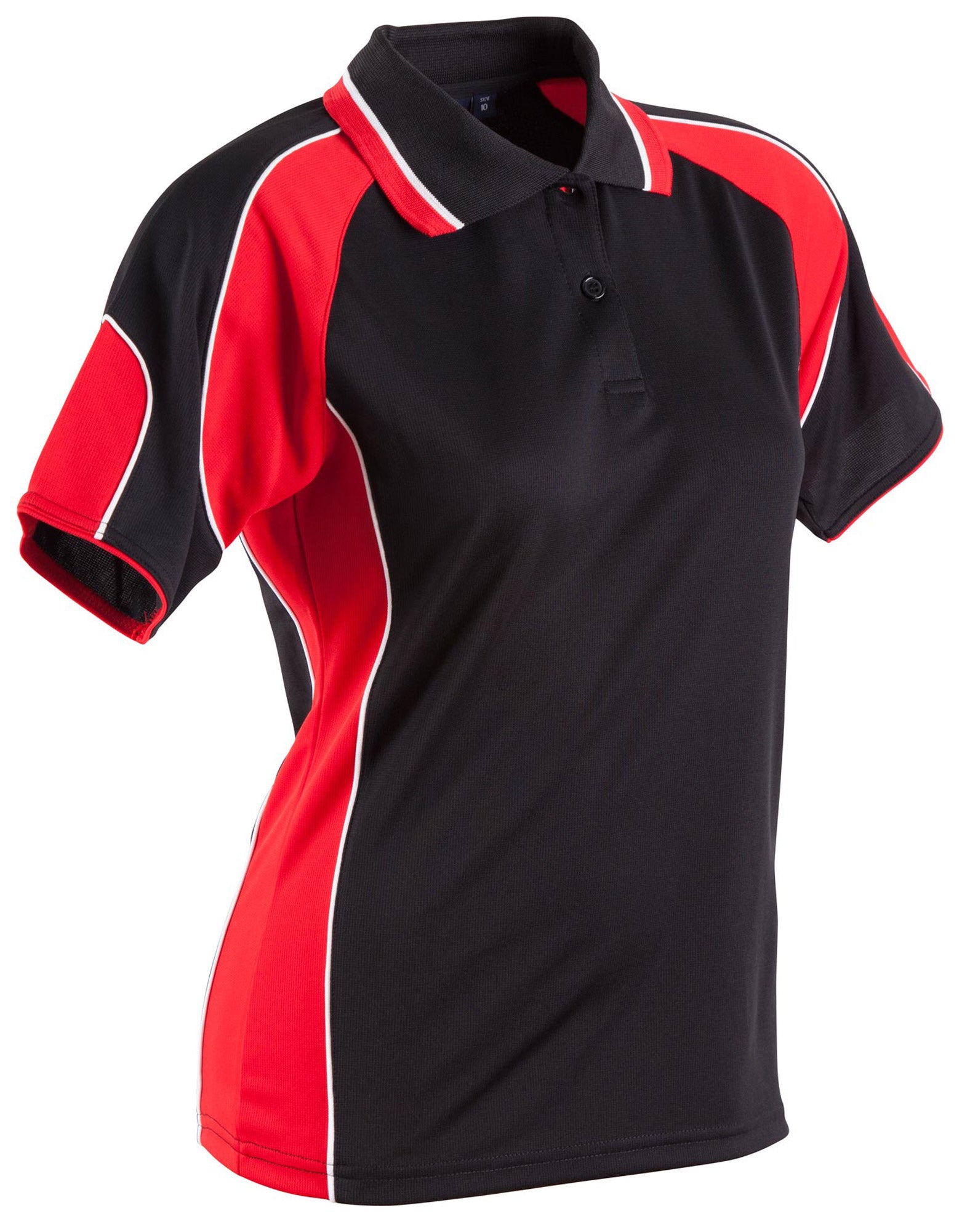 Alliance Polo Ladies - Black Red