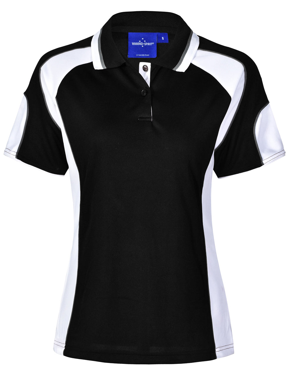 Alliance Polo Ladies - Black White