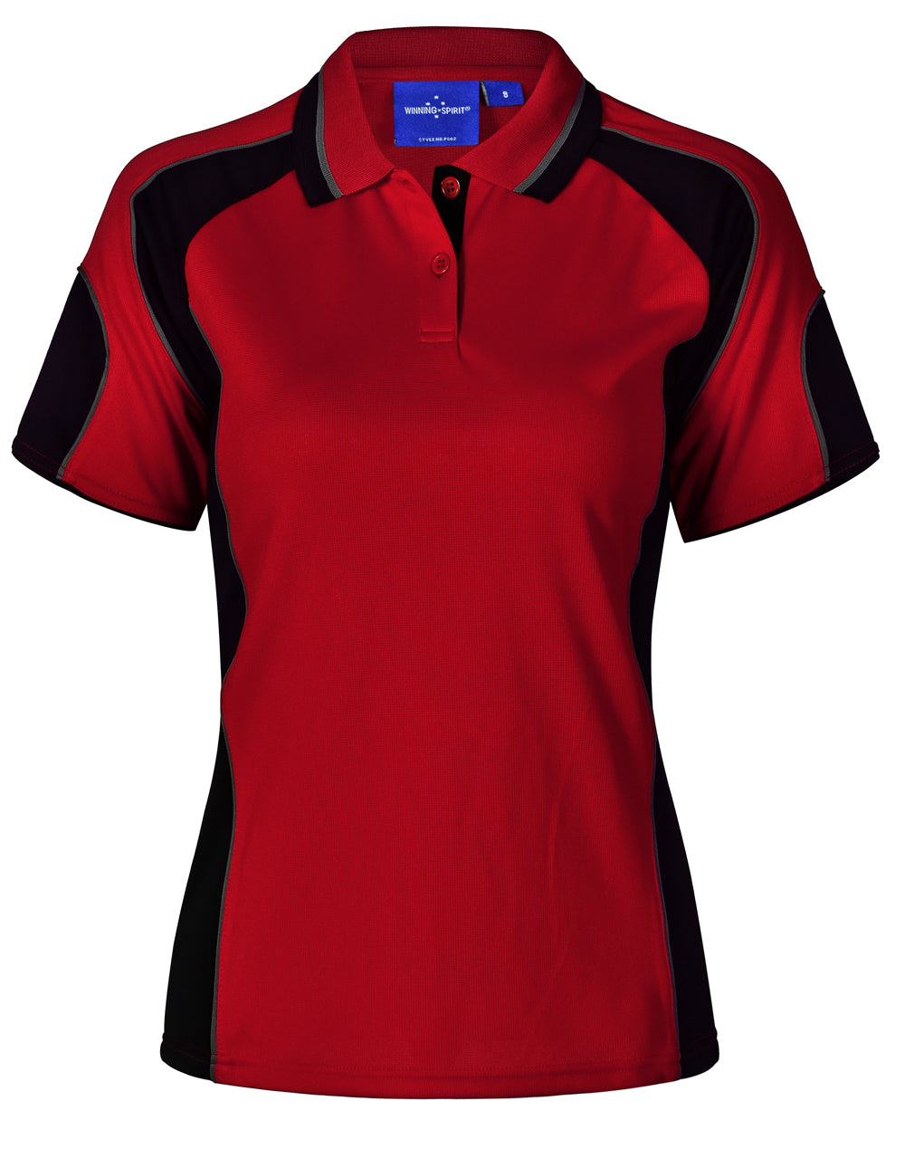 Alliance Polo Ladies - Red Black