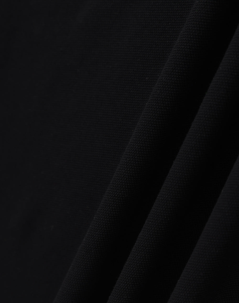 Mens Ultrafine Cotton Pique Short Sleeve Polo - Black