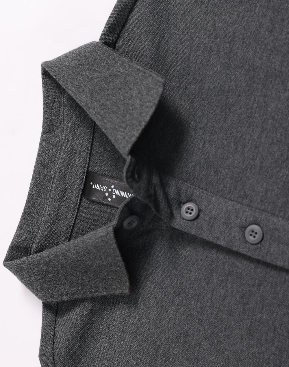 Mens Ultrafine Cotton Pique Short Sleeve Polo - Marl Charcoal