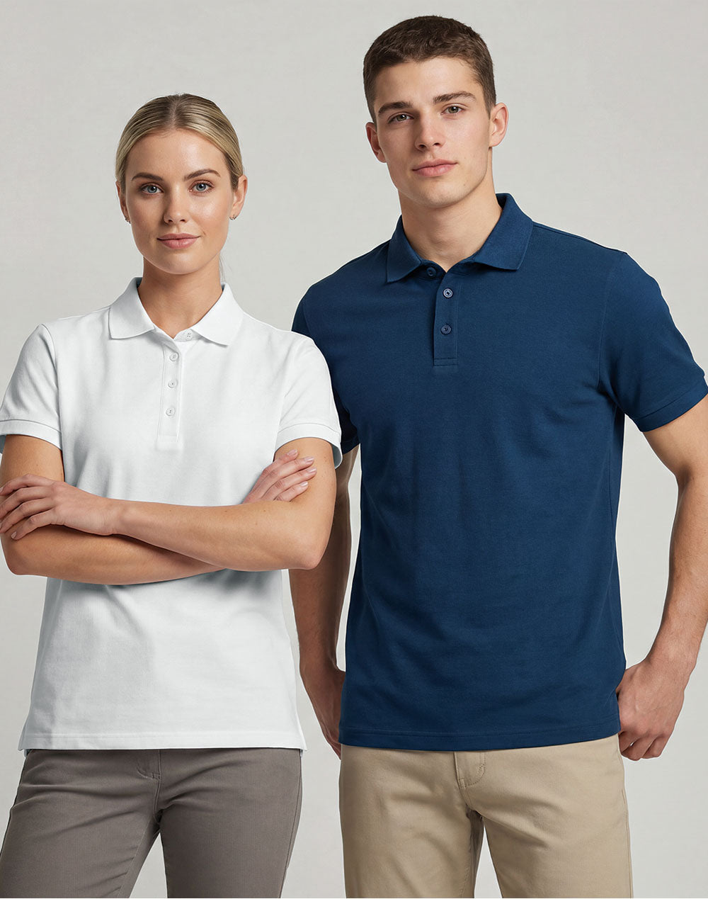 Mens Ultrafine Cotton Pique Short Sleeve Polo
