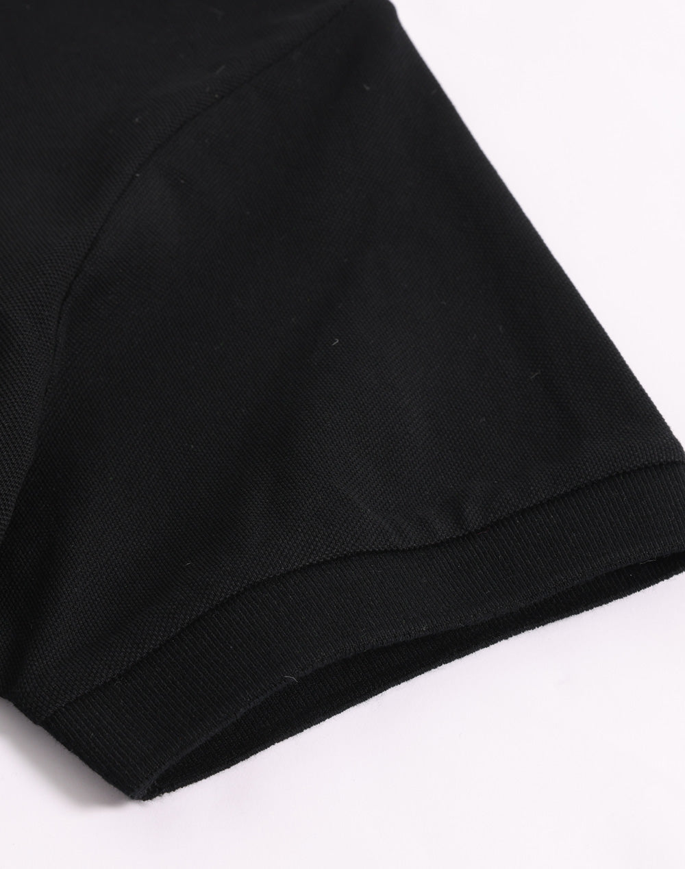 Ladies Ultrafine Cotton Pique Short Sleeve Polo - Black