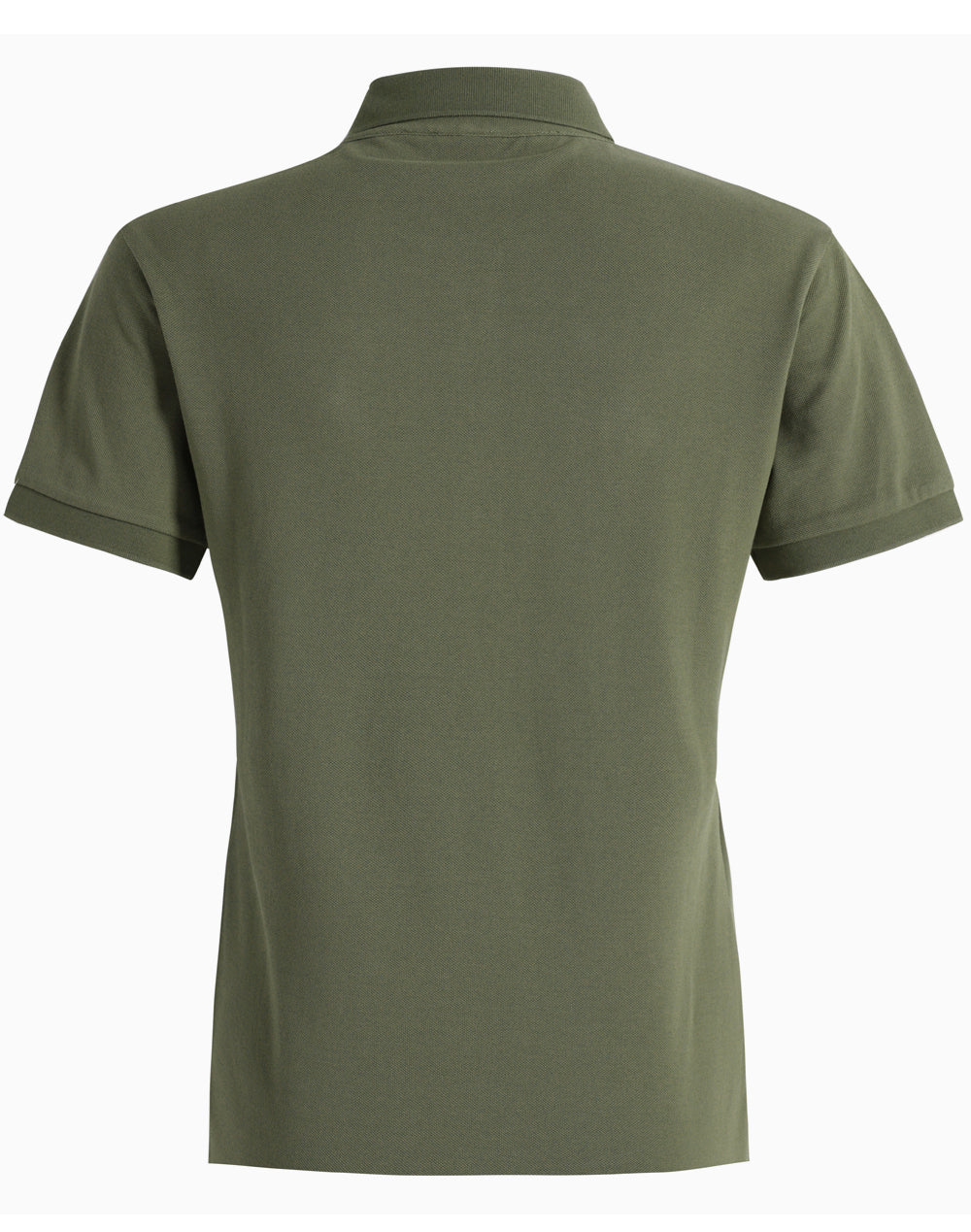 Ladies Ultrafine Cotton Pique Short Sleeve Polo - Olive Green