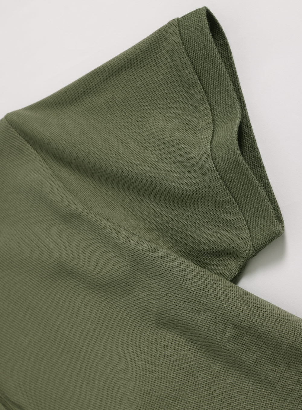 Ladies Ultrafine Cotton Pique Short Sleeve Polo - Olive Green