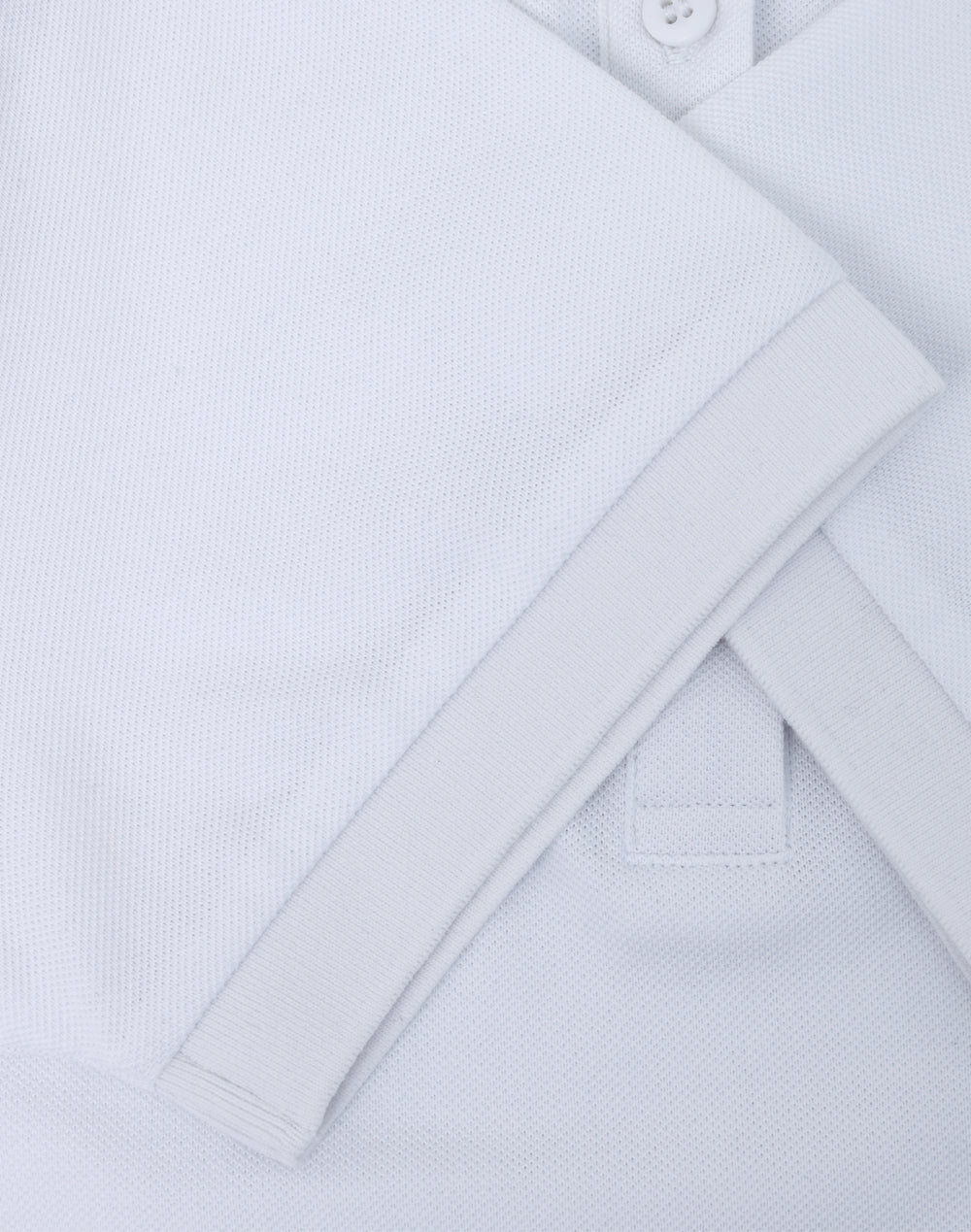 Ladies Ultrafine Cotton Pique Short Sleeve Polo - White