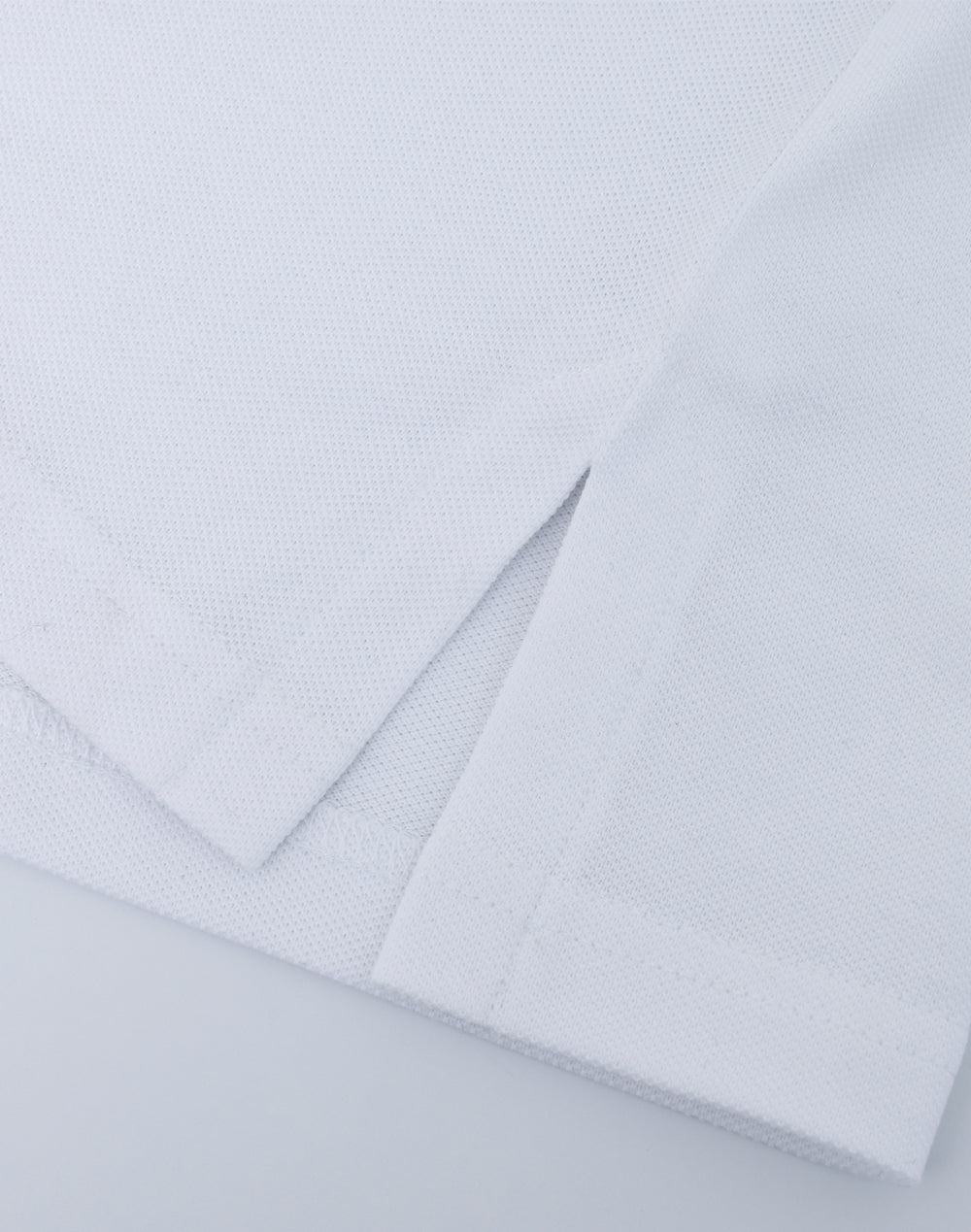 Ladies Ultrafine Cotton Pique Short Sleeve Polo - White