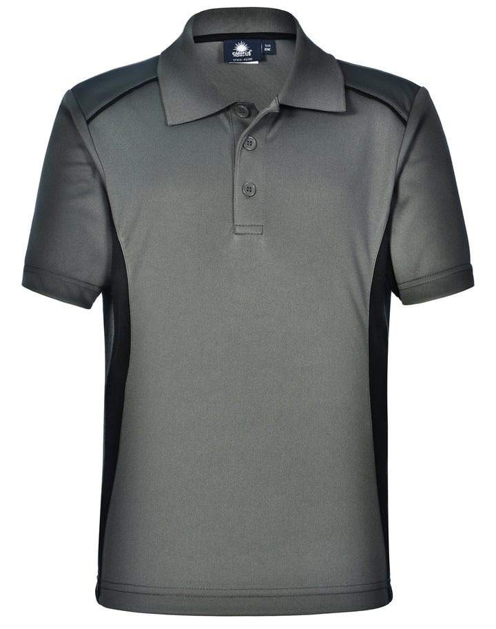 Pursuit Polo Kids - Ash Black