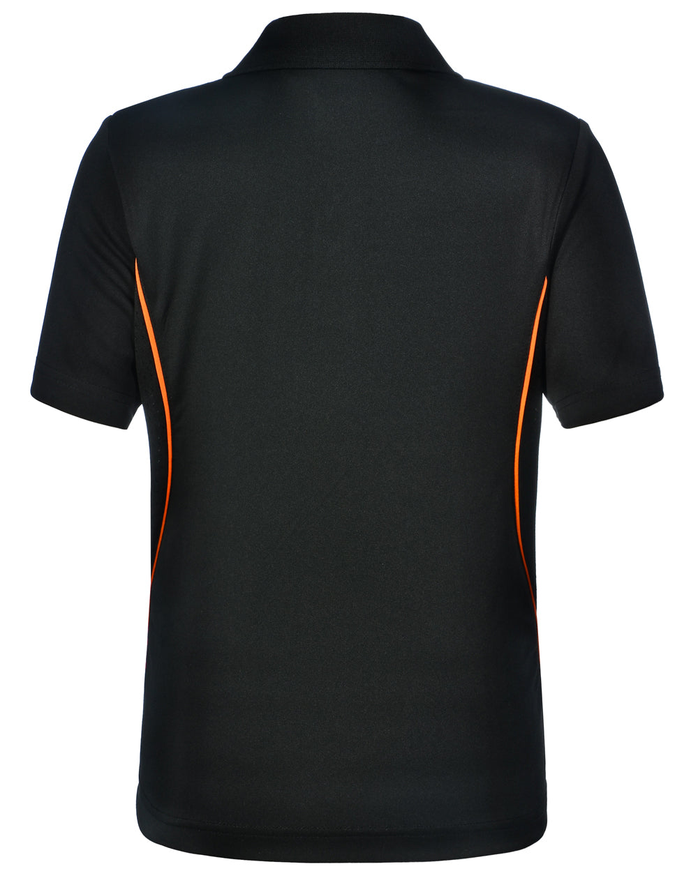 Pursuit Polo Kids - Black Orange