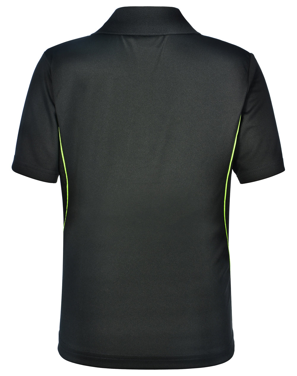 Pursuit Polo Kids - Charcoal Lime