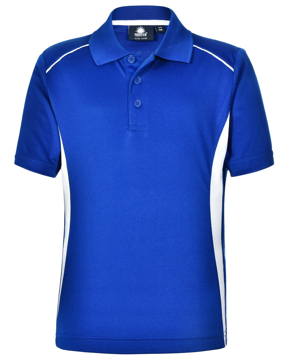 Pursuit Polo Kids - Royal White