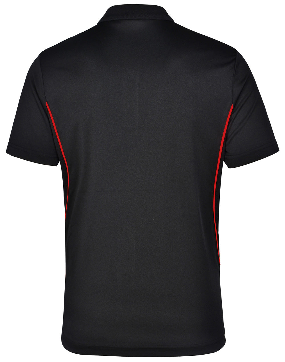 Pursuit Polo Men'S - Black Red