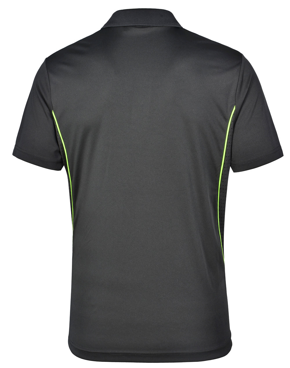 Pursuit Polo Men'S - Charcoal Lime
