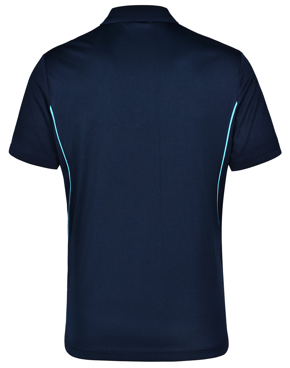 Pursuit Polo Men'S - Navy Aqua Blue