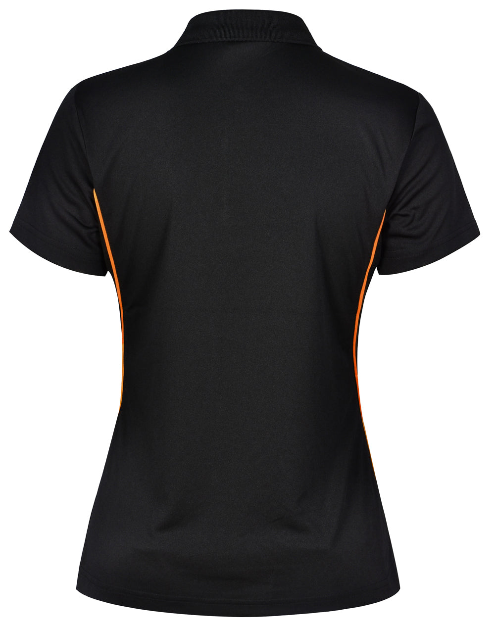 Pursuit Polo Ladies' - Black Orange
