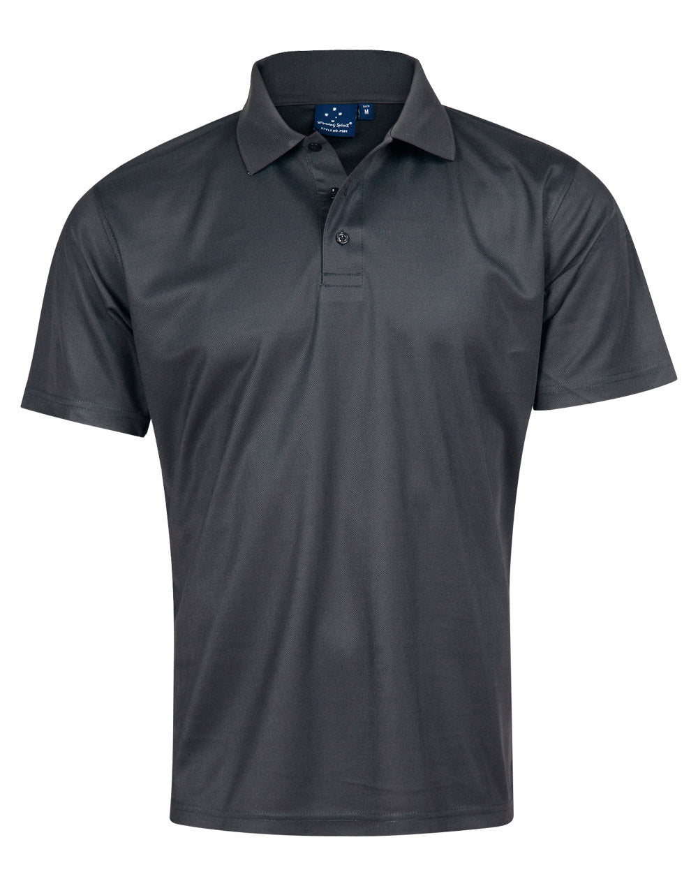 Verve Polo Men'S - Charcoal